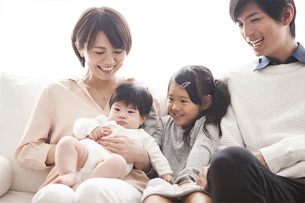 グラーティアが皆さまに選ばれる理由3：明るい家庭を築ける