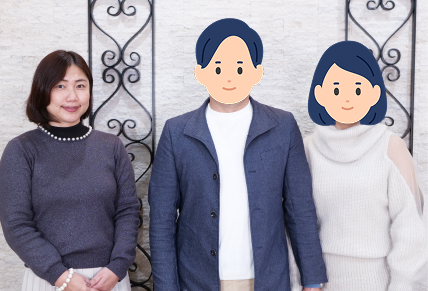 成婚エピソードのカップル画像